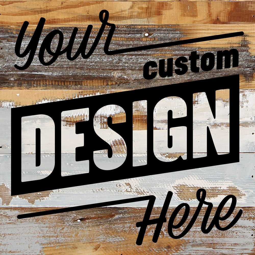 
                  
                    Load image into Gallery viewer, Custom Design / 14x14 Reclaimed Wood Wall Decor
                  
                