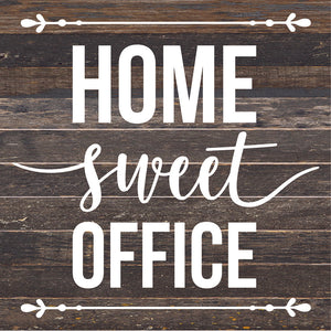
                  
                    Load image into Gallery viewer, Home Sweet Office / 14X14 Reclaimed Wood Sign
                  
                