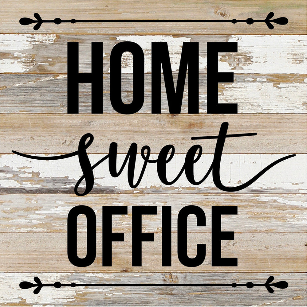 
                  
                    Load image into Gallery viewer, Home Sweet Office / 14X14 Reclaimed Wood Sign
                  
                