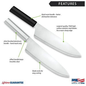 
                  
                    Load image into Gallery viewer, French Chef Knife - Black
                  
                
