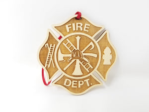
                  
                    Load image into Gallery viewer, Fire Dept. Ornament
                  
                