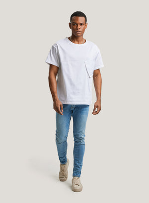 
                  
                    Load image into Gallery viewer, 100% Cotton T-Shirt With Patch Pocket
                  
                