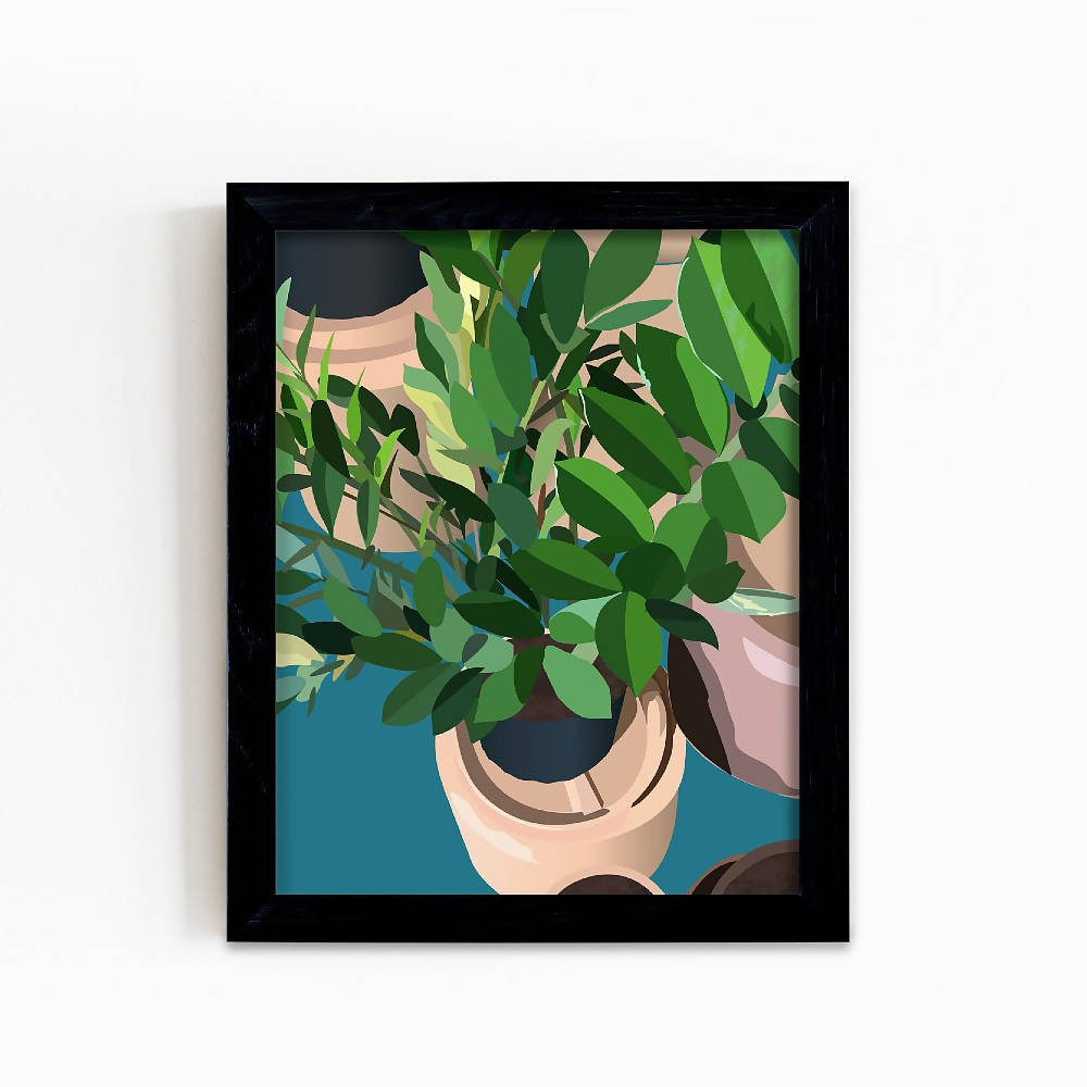 
                  
                    Load image into Gallery viewer, ZZ Plant Print
                  
                