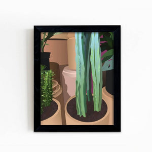 
                  
                    Load image into Gallery viewer, Euphorbia Cactus Plant Print
                  
                