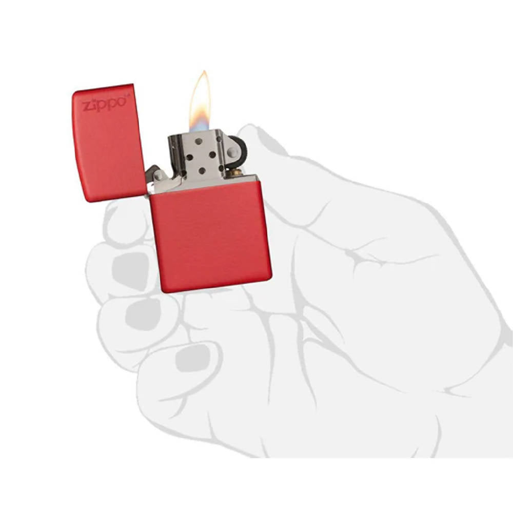 
                  
                    Load image into Gallery viewer, Classic Red Matte Lighter
                  
                