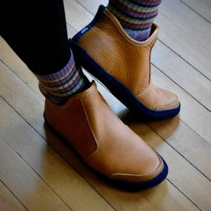 
                  
                    Load image into Gallery viewer, Vermont House Shoes: Hi-Top - Tan
                  
                