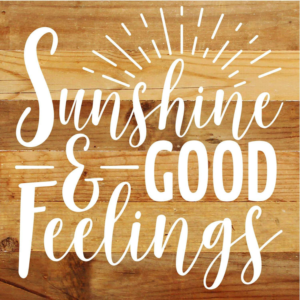 Sunshine and good feelings / 10