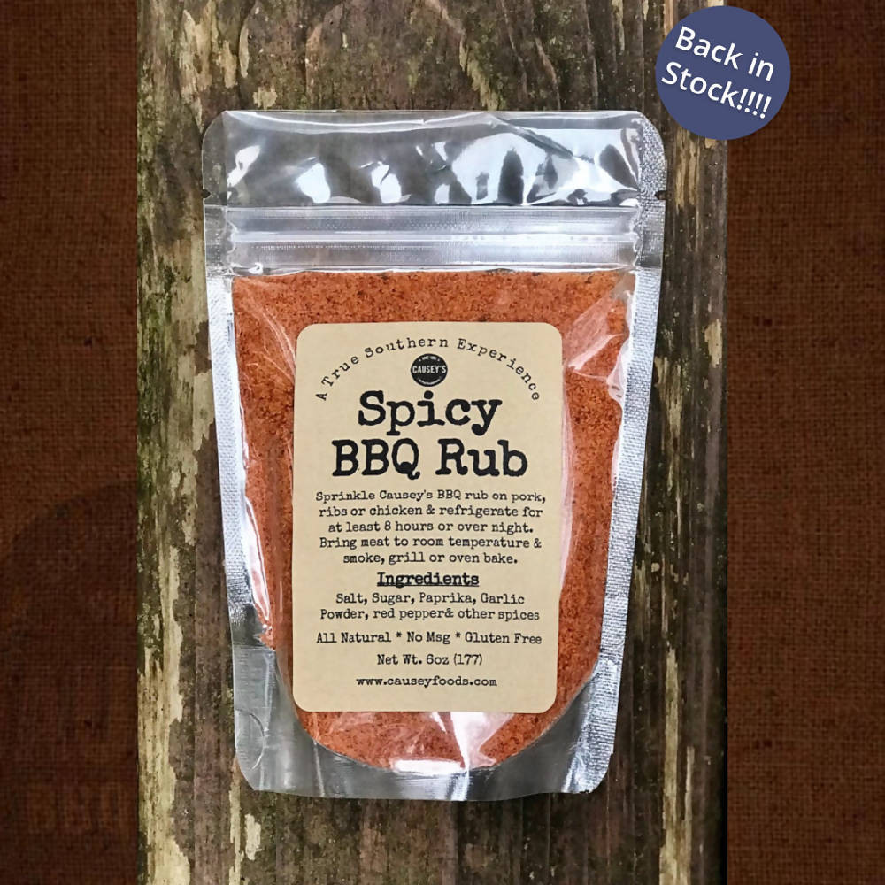 Causey's Spicy BBQ Rub - 3 pack