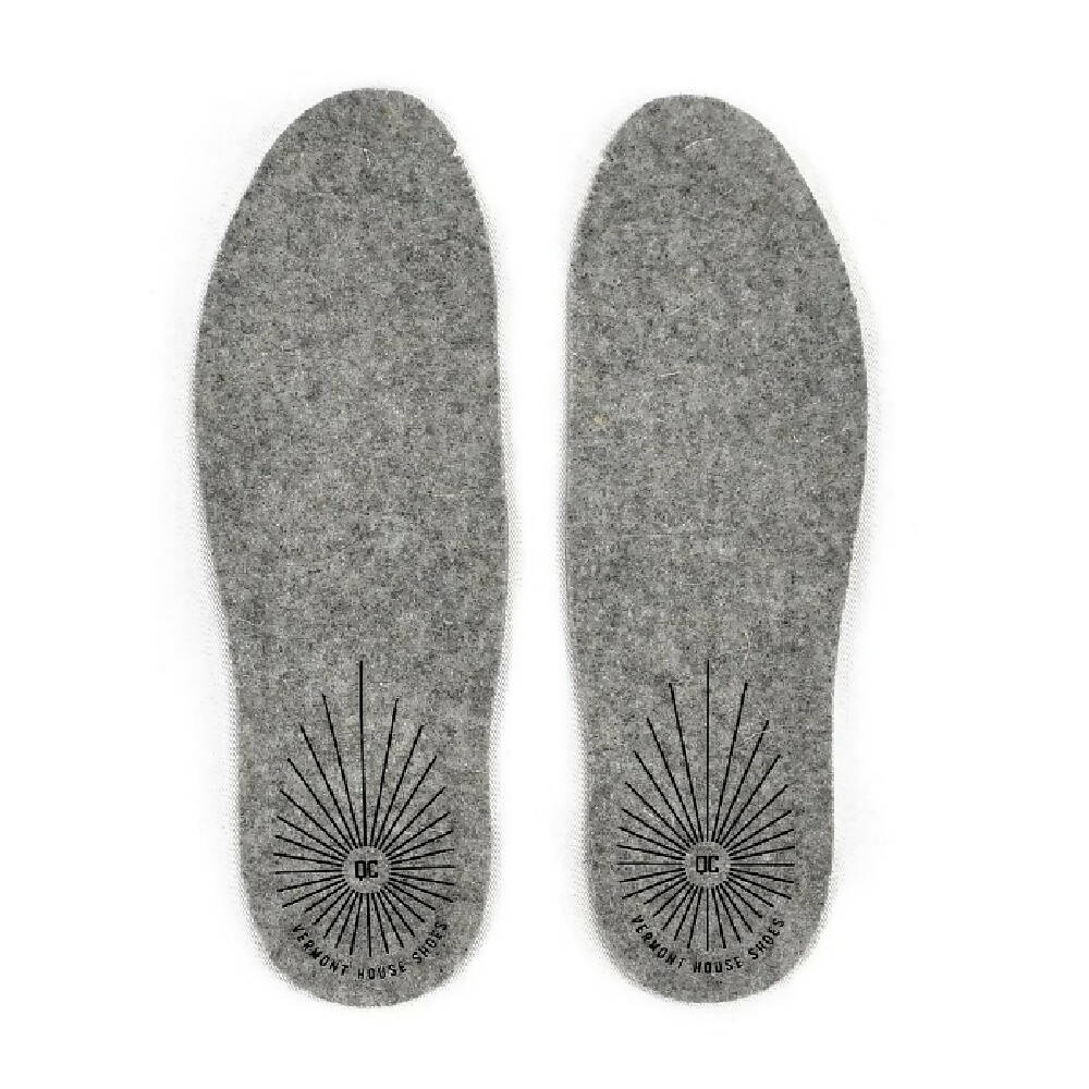 Extra pair of Merino Wool House Shoe Insoles