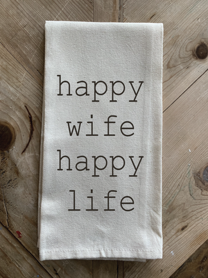 
                  
                    Load image into Gallery viewer, Happy wife, happy life.
                  
                