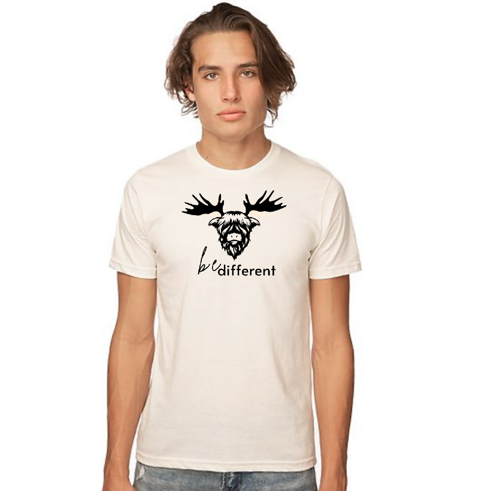 Be Different mens tee IVORY