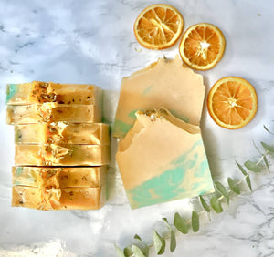 
                  
                    Load image into Gallery viewer, Eucalyptus Orange Soap
                  
                
