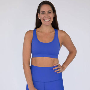
                  
                    Load image into Gallery viewer, Periwinkle Blue Performance Bra
                  
                