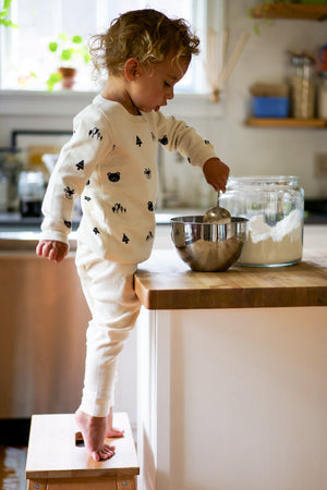 
                  
                    Load image into Gallery viewer, Organic Cotton Fleece Pajama and Play Set TOG 2.0 - Pajama and Play Set - CastleWare Baby - 800x800rennie_castleware_hires-126
                  
                