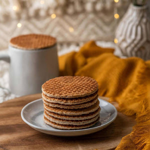 
                  
                    Load image into Gallery viewer, 8-pack Classic Caramel Stroopwafels (1×8)
                  
                