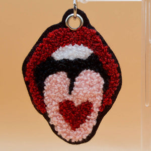 
                  
                    Load image into Gallery viewer, Tongue Embroidered Earrings
                  
                