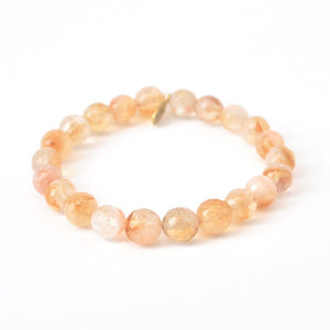 
                  
                    Load image into Gallery viewer, Citrine Bracelet | 8mm Honey Bee
                  
                