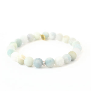 
                  
                    Load image into Gallery viewer, Aquamarine Bracelet + Jasper Stone Bracelet | Supreme Nurturer Duo
                  
                