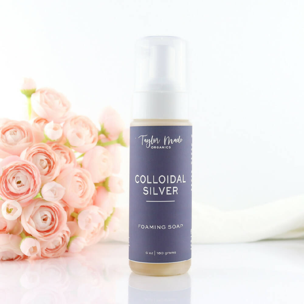 Colloidal Silver Foaming Soap | Taylor Made Organics