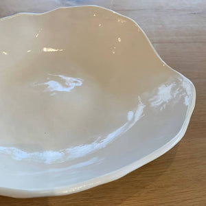 
                  
                    Load image into Gallery viewer, Wave Edge Bowl Ceramic - 12&amp;quot;
                  
                
