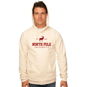 
                  
                    Load image into Gallery viewer, North Pole University Hoodie IVORY
                  
                