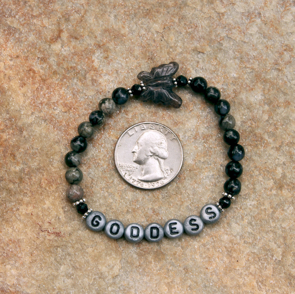 
                  
                    Load image into Gallery viewer, Women&amp;#39;s Gemstone Goddess Bracelet
                  
                