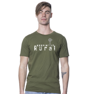 
                  
                    Load image into Gallery viewer, Keepin it rural men&amp;#39;s tee MOSS
                  
                