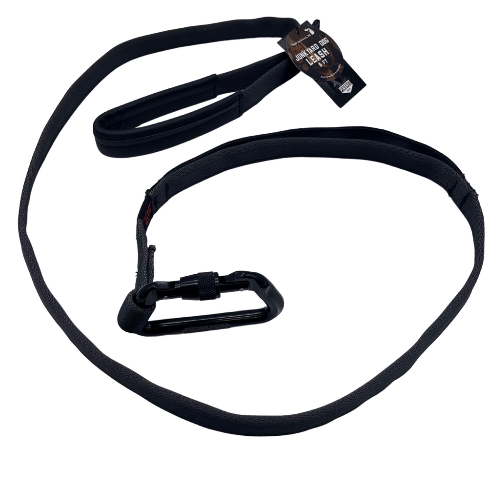 
                  
                    Load image into Gallery viewer, Junkyard Dog Leash - Locking Carabiner -Double handles
                  
                