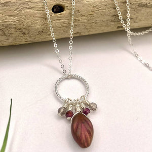 
                  
                    Load image into Gallery viewer, Silver Harvest Leaf Necklace
                  
                