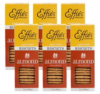 6 Pack of Almond Biscuits