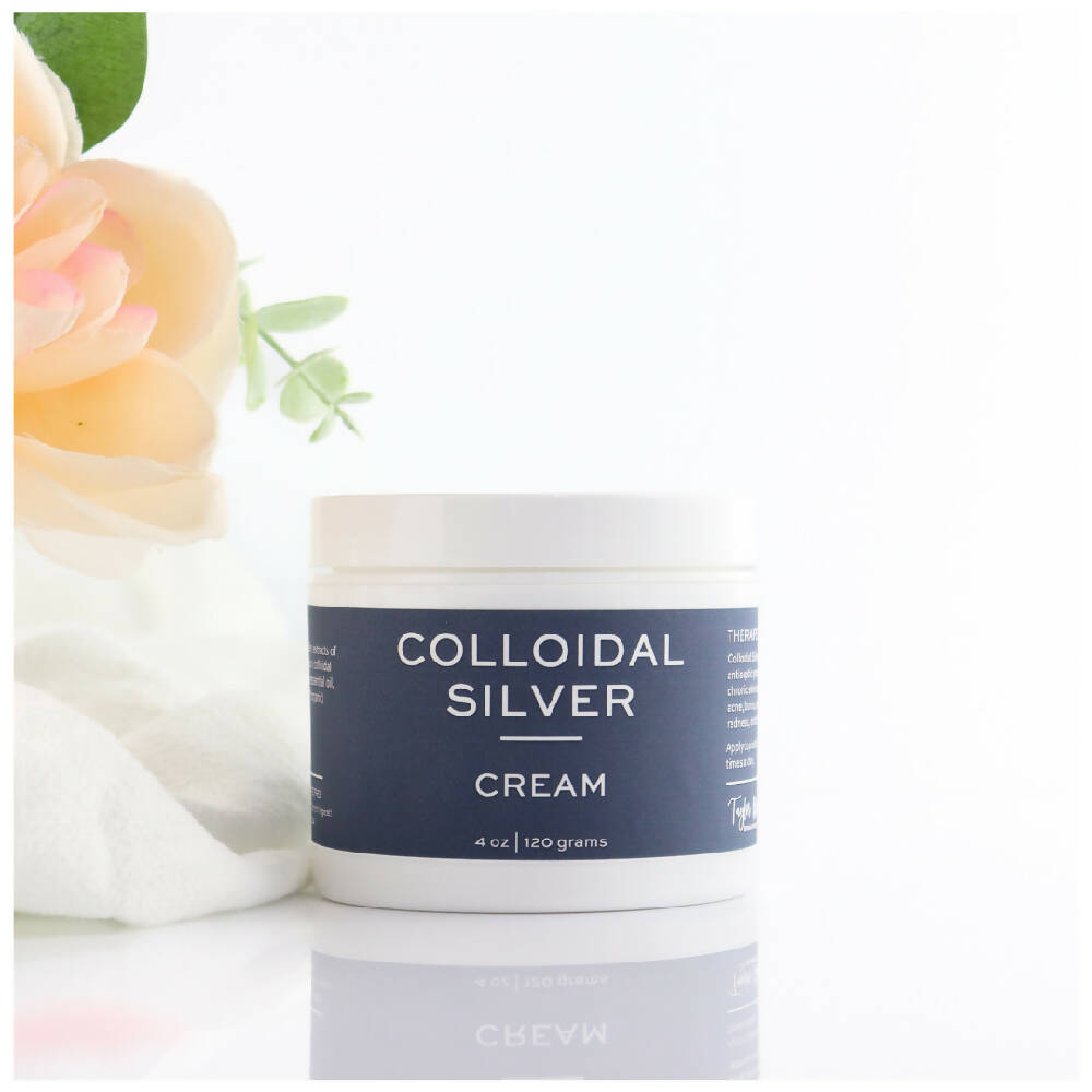 
                  
                    Load image into Gallery viewer, Colloidal Silver Cream | Taylor Made Organics
                  
                