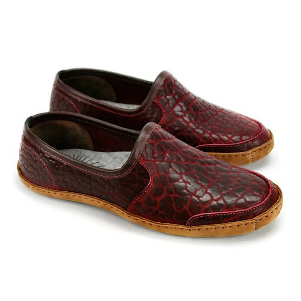 Vermont House Shoes: Loafer - Chili