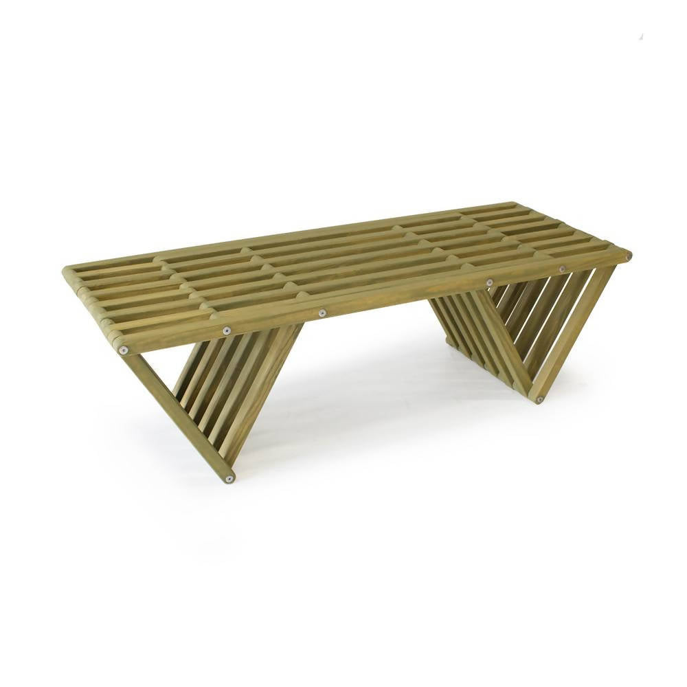 
                  
                    Load image into Gallery viewer, Backless Wood Bench L 54 x W 20 x H 17 inches
                  
                
