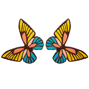 
                  
                    Load image into Gallery viewer, 70s Butterfly Studs
                  
                