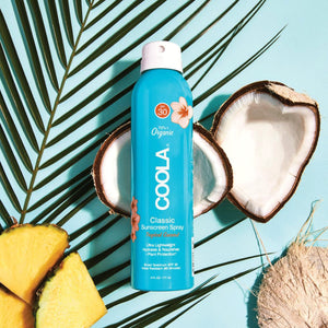 
                  
                    Load image into Gallery viewer, Coola Classic Body Sunscreen Spray SPF 30 - Tropical Coconut
                  
                