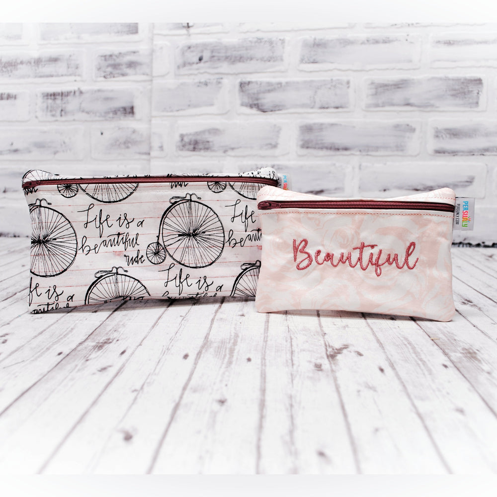 
                  
                    Load image into Gallery viewer, Beautiful Ride Set of Reusable Zippered Bags
                  
                