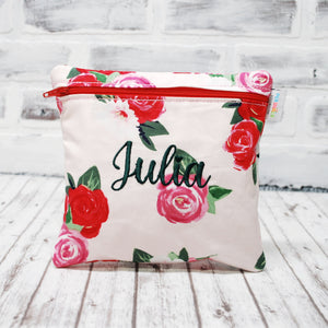 
                  
                    Load image into Gallery viewer, Roses Personalized Reusable Food Bag
                  
                