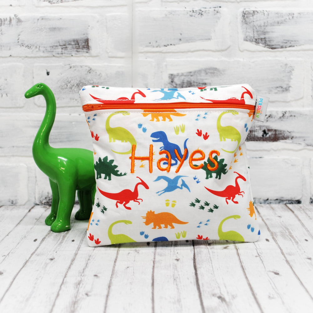 Little Dinos Personalized Reusable Food Bag