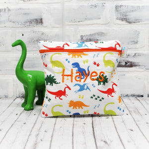 
                  
                    Load image into Gallery viewer, Little Dinos Personalized Reusable Food Bag
                  
                