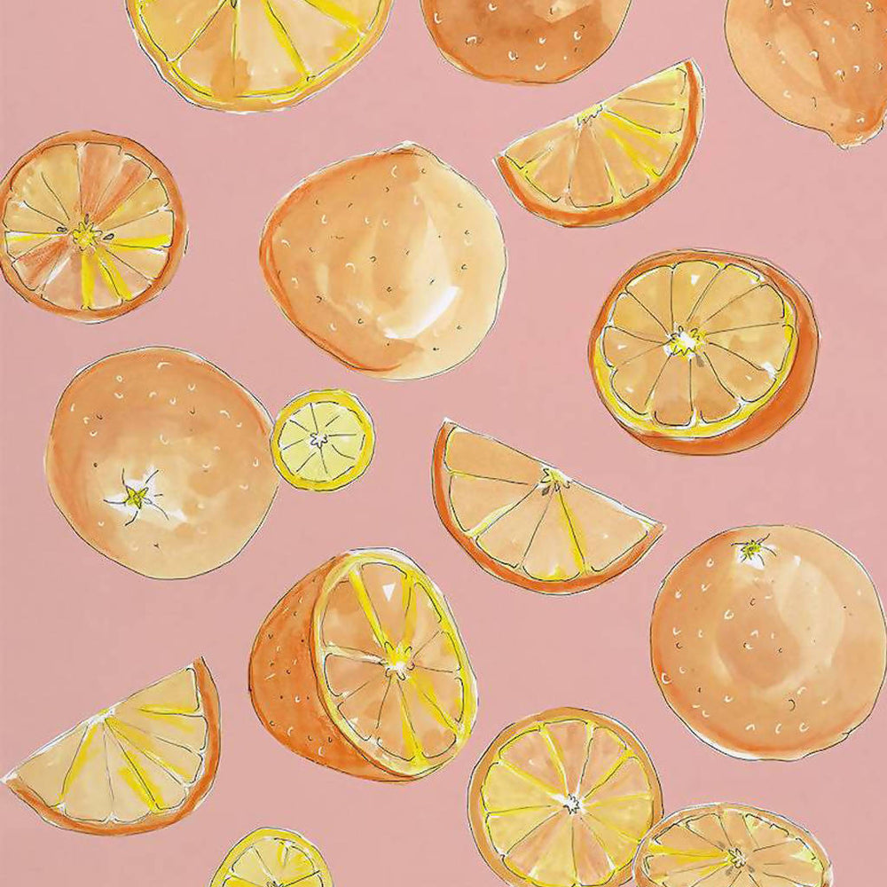 Oranges Wall Art Print - 14” x 18”