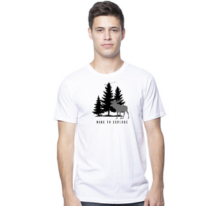 
                  
                    Load image into Gallery viewer, Dare to Explore Men&amp;#39;s Tee WHITE
                  
                