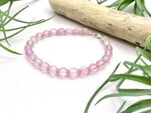 
                  
                    Load image into Gallery viewer, Pink Aura Quartz Bracelet
                  
                