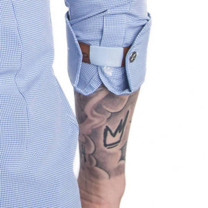 
                  
                    Load image into Gallery viewer, Portages Men&amp;#39;s Sleeve Cuff - Light Blue
                  
                