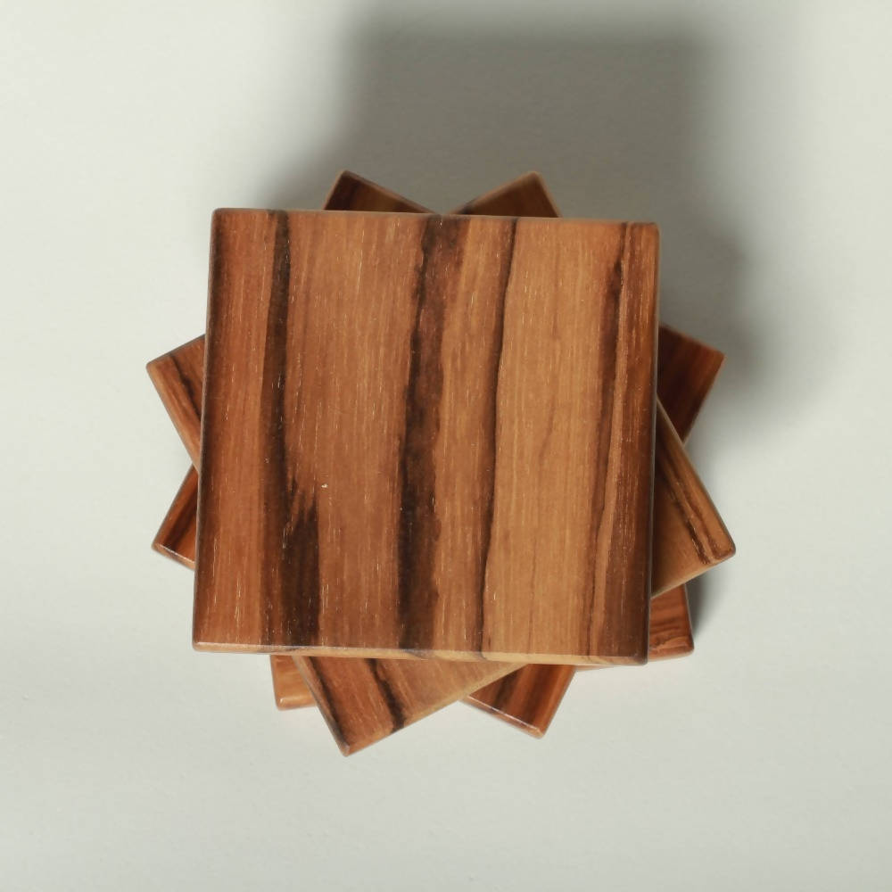 
                  
                    Load image into Gallery viewer, Teak Coasters
                  
                