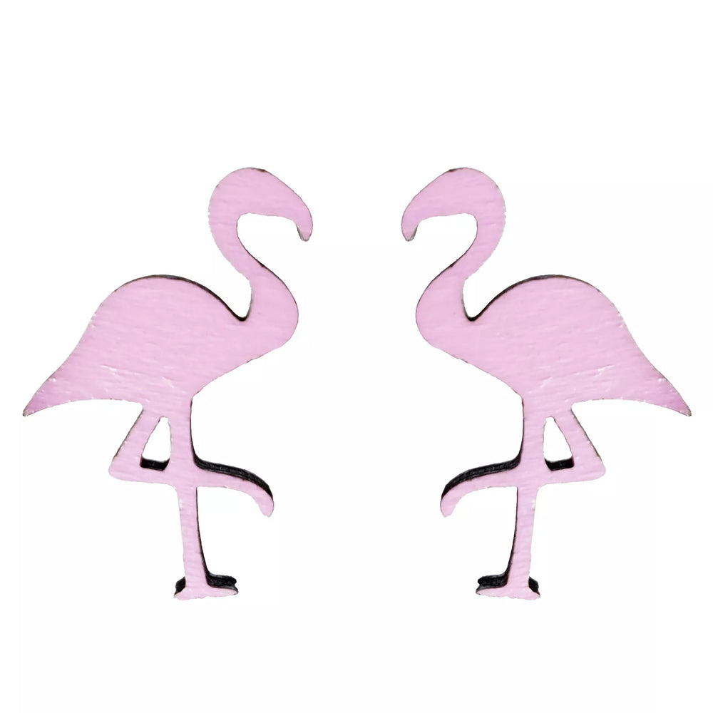 Flamingo Studs