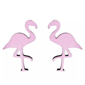 
                  
                    Load image into Gallery viewer, Flamingo Studs
                  
                