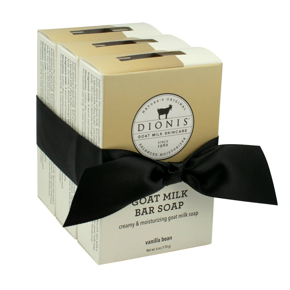 Dionis Vanilla Bean Goat Milk Bar Soap Bundle