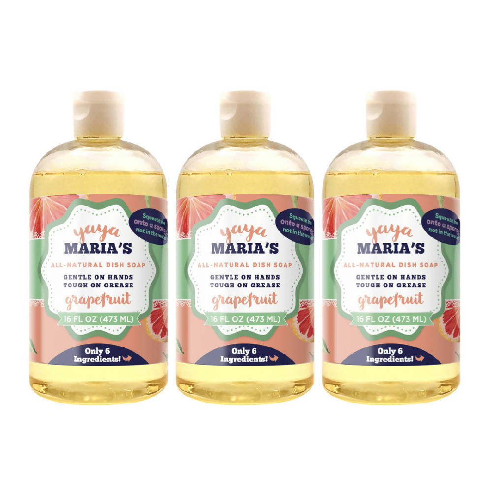 
                  
                    Load image into Gallery viewer, Natural Dish Soap (3-Pack) 16 fl oz.
                  
                
