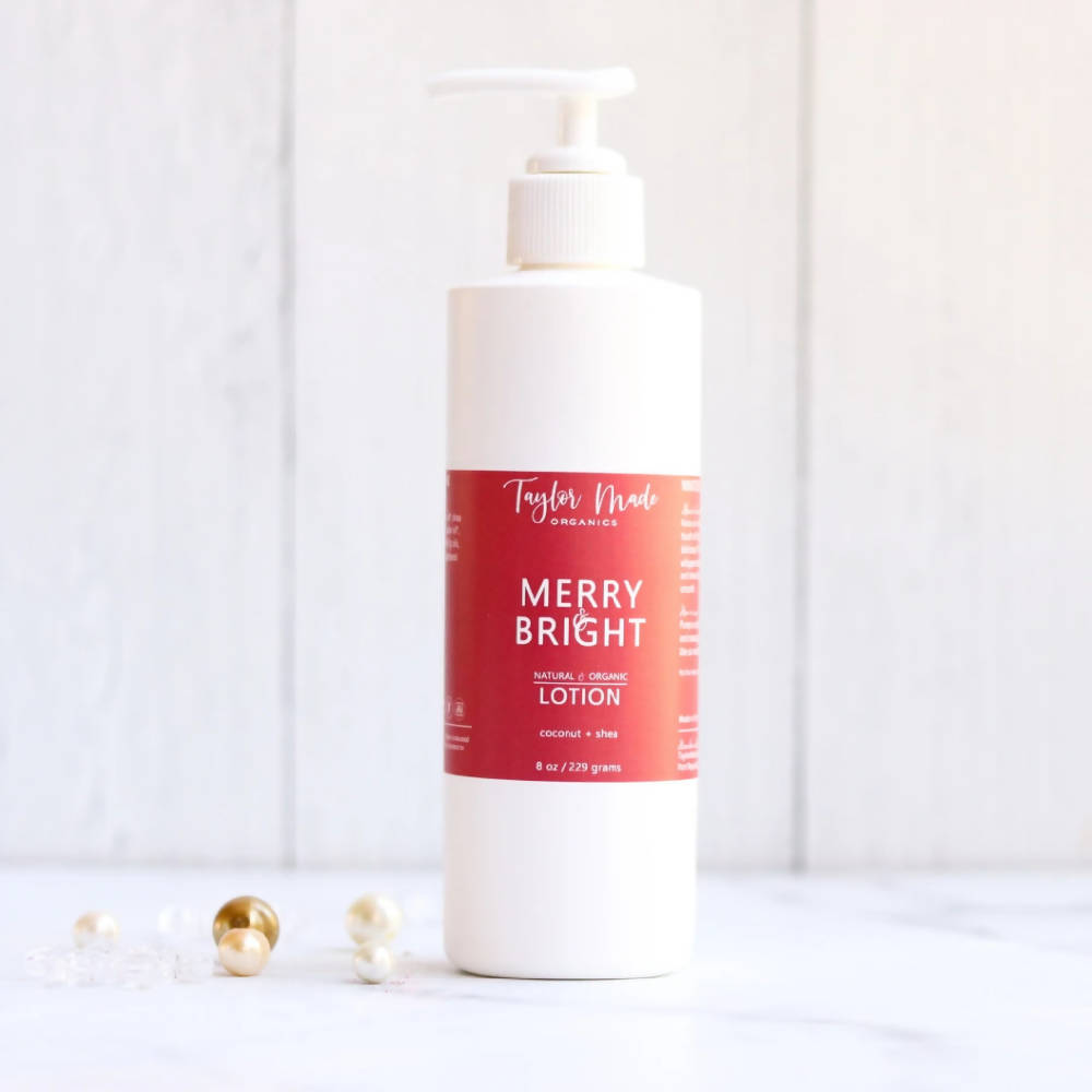 
                  
                    Load image into Gallery viewer, Merry &amp;amp; Bright Organic Lotion
                  
                