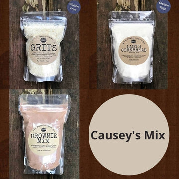 Causey's Mix (1 brownie, 1 grits, 1 lady's cornmeal)